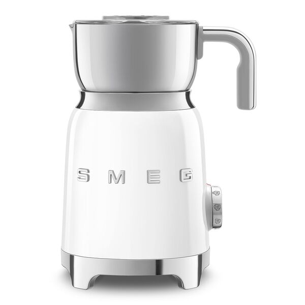 Smeg Chocolatière / Mousseur à lait vintage Blanc MFF11WHEU