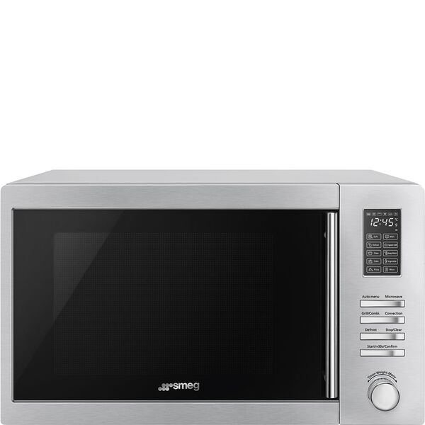Smeg Micro-ondes combiné Inox MOE34CXI2