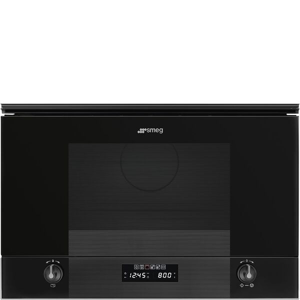 Smeg Micro-ondes Gril Noir MP122B3
