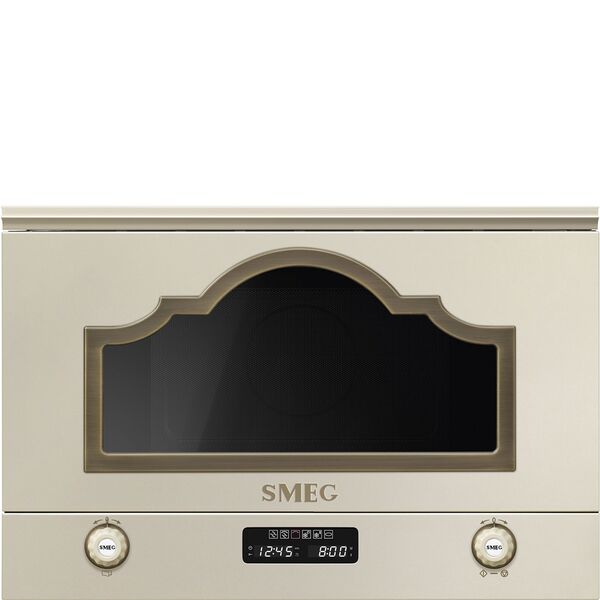 Smeg Micro-ondes Gril Crème MP722PO
