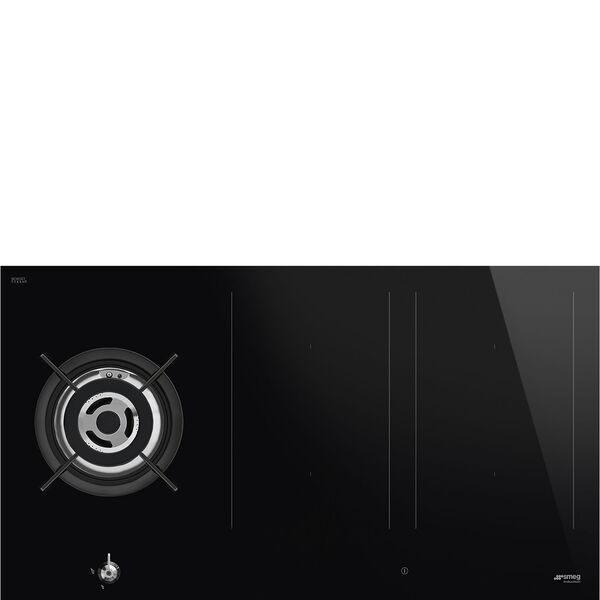 Smeg Plaque de cuisson 5 foyers Mixte PM3953D