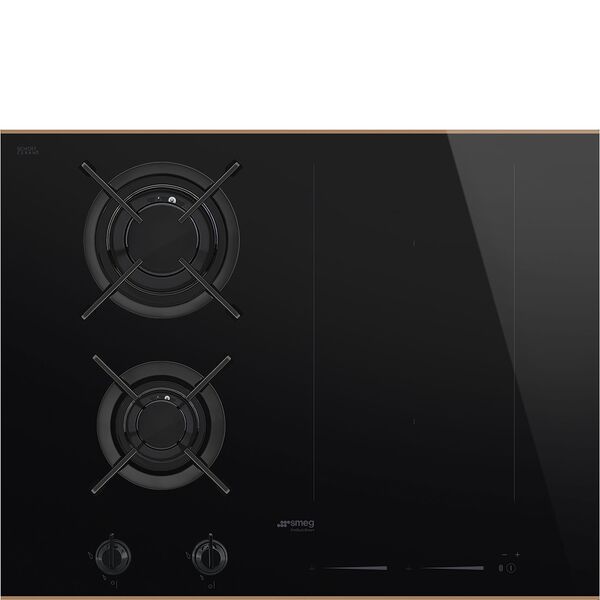Smeg Plaque de cuisson 4 foyers Mixte PM6643R