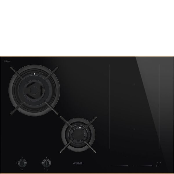 Smeg Plaque de cuisson 4 foyers Mixte PM6743R