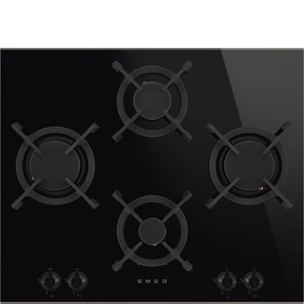 Smeg Plaque de cuisson 4 foyers Gaz PV664LCT
