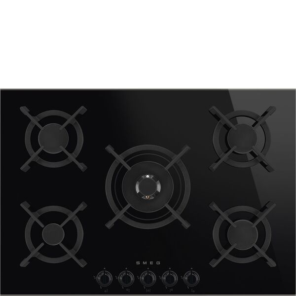 Smeg Plaque de cuisson 5 foyers Gaz PV675CT