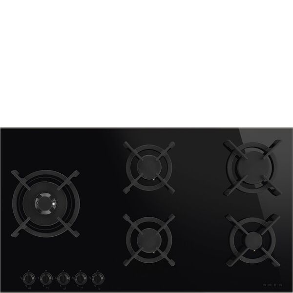 Smeg Plaque de cuisson 5 foyers Gaz PV695LCT