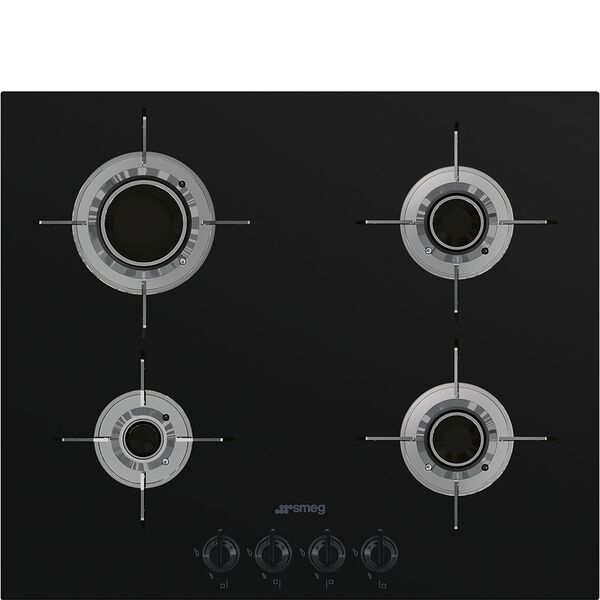 Smeg Plaque de cuisson 4 foyers Gaz PVL664CN