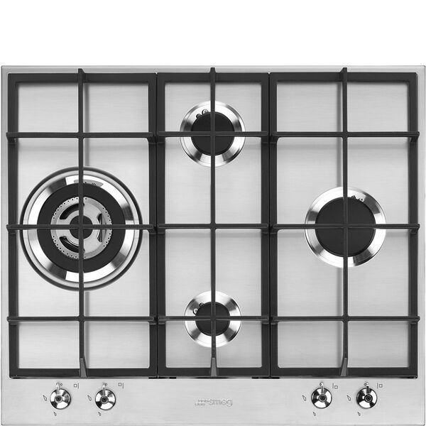 Smeg Plaque de cuisson 4 foyers Gaz PX364L