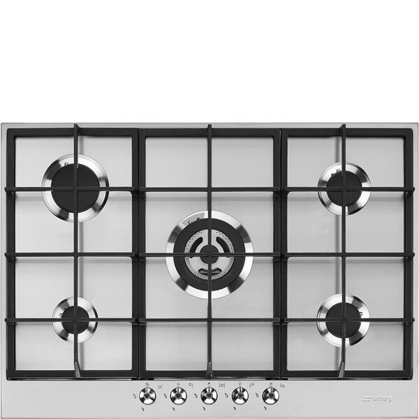 Smeg Plaque de cuisson 5 foyers Gaz PX375