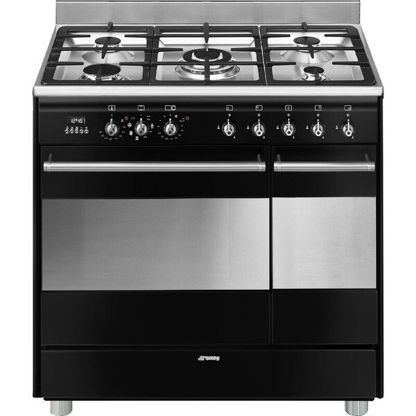 Smeg Piano de cuisson Gaz 90x60 cm SCB92MN8