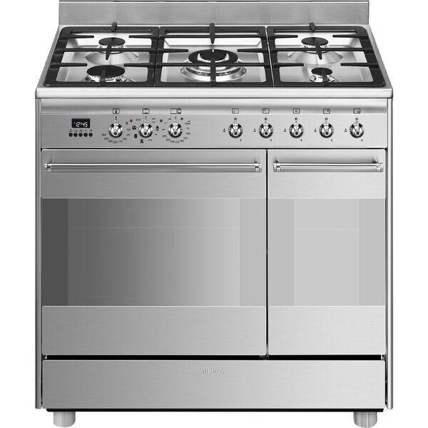 Smeg Piano de cuisson Gaz 90x60 cm SCB92MX8