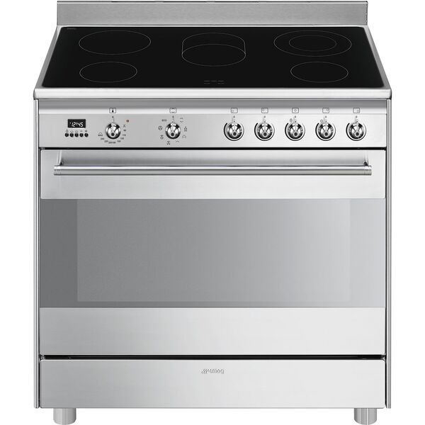 Smeg Piano de cuisson Vitrocéramique 90x60 cm SCD91CMX9