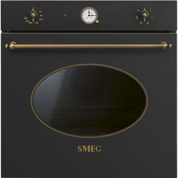 Smeg Four 60 cm Anthracite SF68C1AO