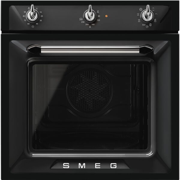 Smeg Four 60 cm Noir Vapor Clean SF6905N1
