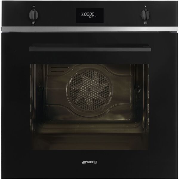 Smeg Four 60 cm Noir Pyrolyse SFP641PNO1