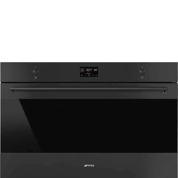 Smeg Four 90 cm Noir Mat Pyrolyse SFP9302TN