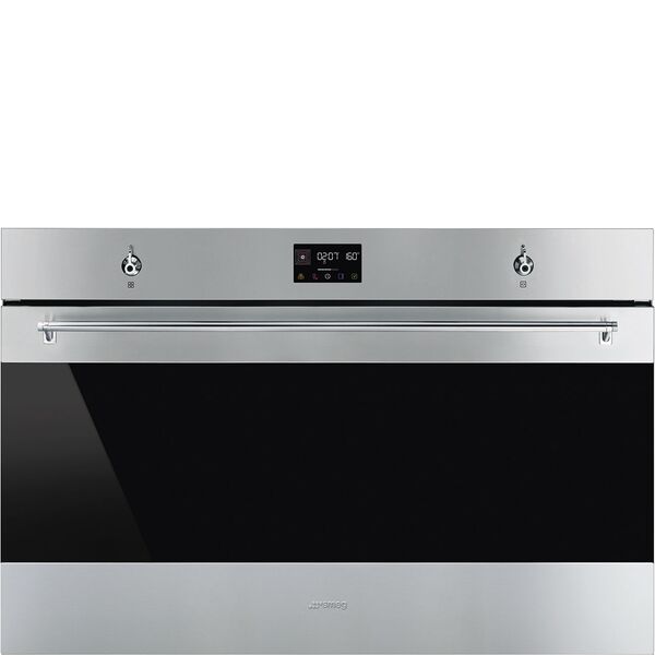 Smeg Four 90 cm Inox Pyrolyse SFP9302TX