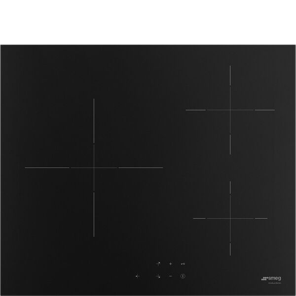 Smeg Table de cuisson Noir Mat SI2631N