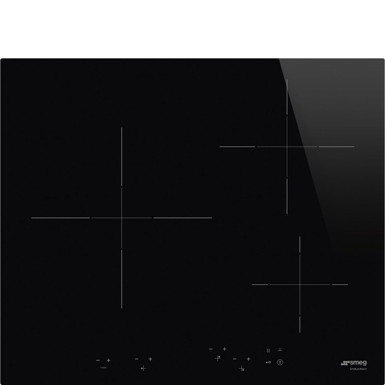 Smeg Plaque Induction 3 foyers SI5633D