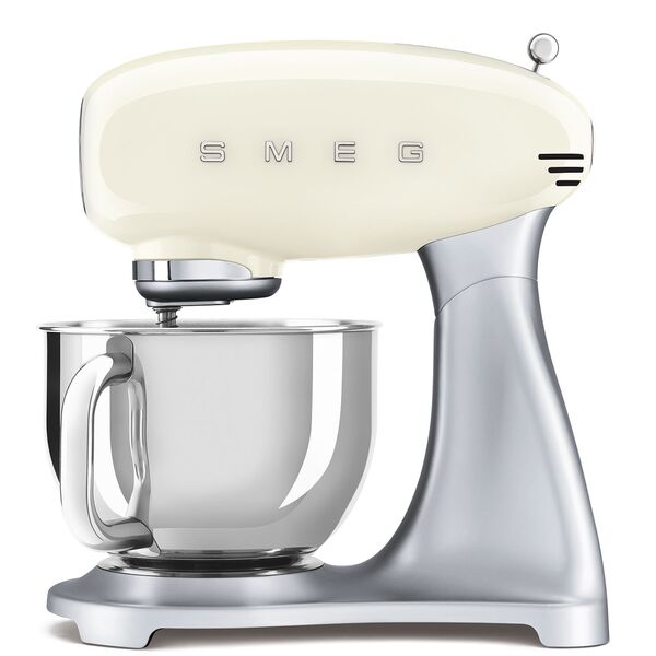 Smeg Robot pâtissier vintage Crème base inox SMF04CREU