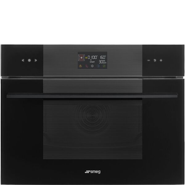 Smeg Four Compact 45 cm Noir Vapor Clean SO4102M1B3