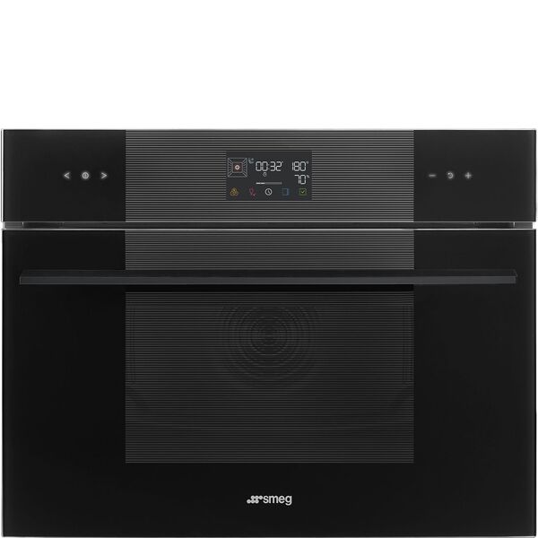 Smeg Four Compact 45 cm Noir Vapor Clean SO4102S3B3