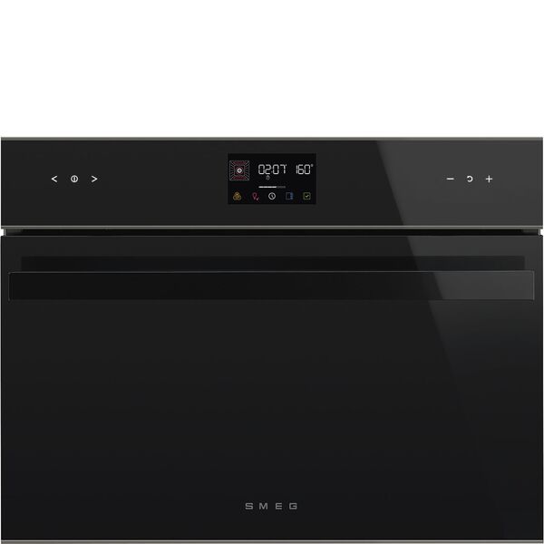 Smeg Four Compact 45 cm Noir Vapor Clean SO4602M1TI