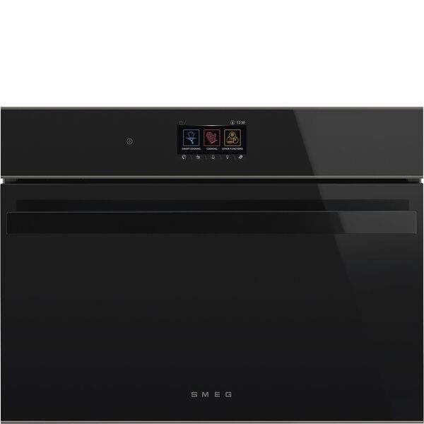 Smeg Four Compact 45 cm Noir Vapor Clean SO4604M2PTI