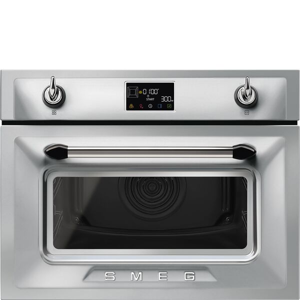 Smeg Four Compact 45 cm Inox Vapor Clean SO4902M1X