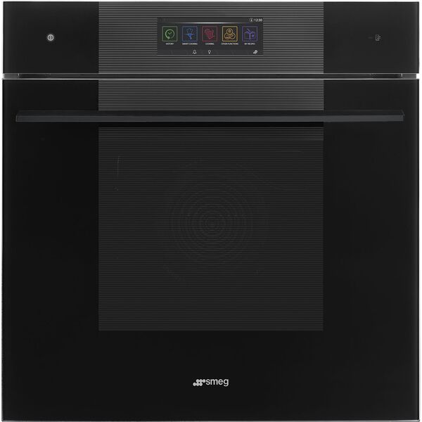 Smeg Four 60 cm Noir Vapor Clean SO6106WAPB3