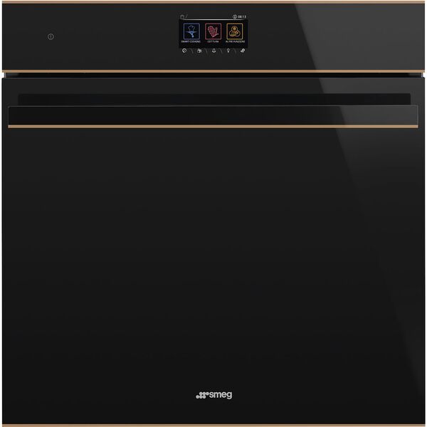 Smeg Four 60 cm Noir Vapor Clean SO6604S4PNR