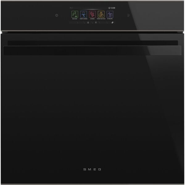 Smeg Four 60 cm Noir Vapor Clean SO6606WAPTI
