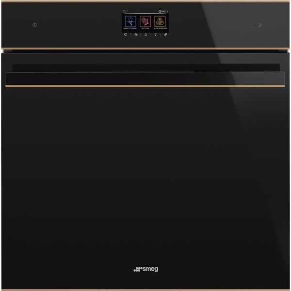Smeg Four 60 cm Noir Pyrolyse SOP6604S2PNR