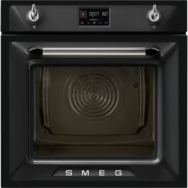 Smeg Four 60 cm Noir Pyrolyse SOP6902S2PN
