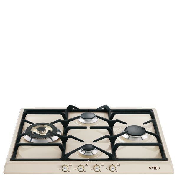 Smeg Plaque de cuisson 4 foyers Gaz SR764PO
