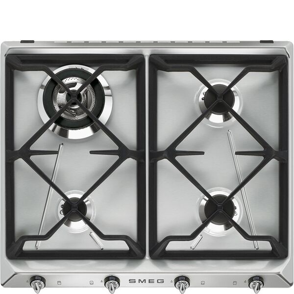 Smeg Plaque de cuisson 4 foyers Gaz SR964XGH