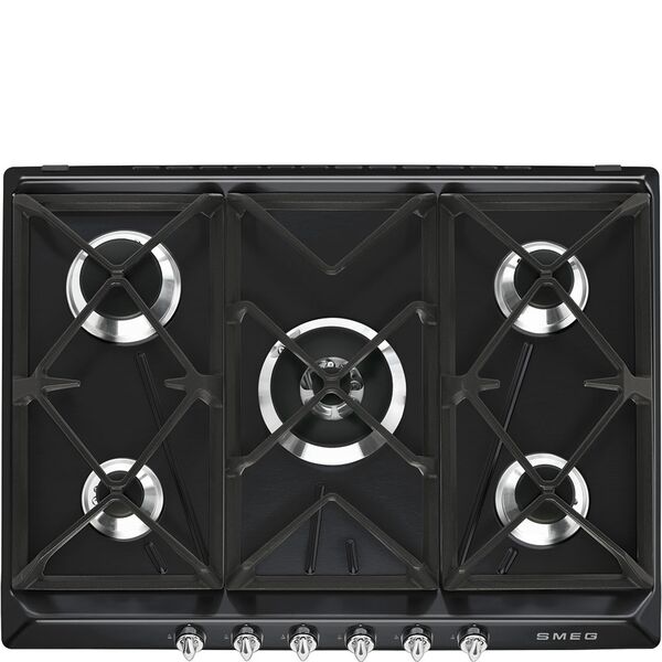 Smeg Plaque de cuisson 5 foyers Gaz SR975NGH