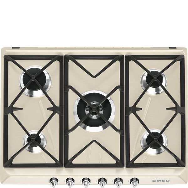 Smeg Plaque de cuisson 5 foyers Gaz SR975PGH