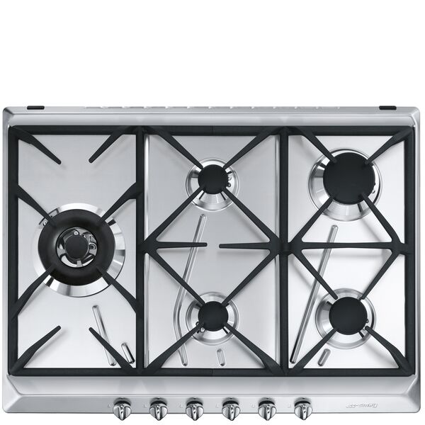 Smeg Plaque de cuisson 5 foyers Gaz SRV575GH5