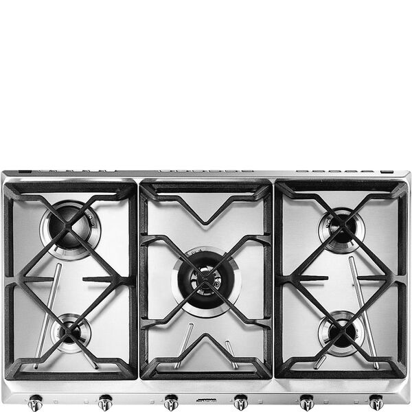 Smeg Plaque de cuisson 5 foyers Gaz SRV596GH5