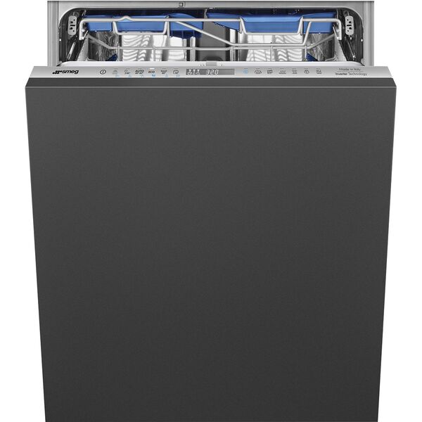 Smeg Lave-vaisselle Tout intégrable Gris métal STL324AQLH