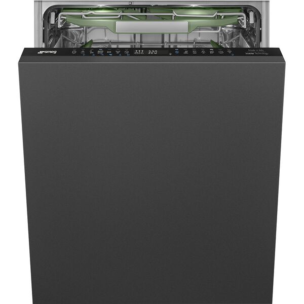 Smeg Lave-vaisselle Tout intégrable Noir STL7324AQLLW