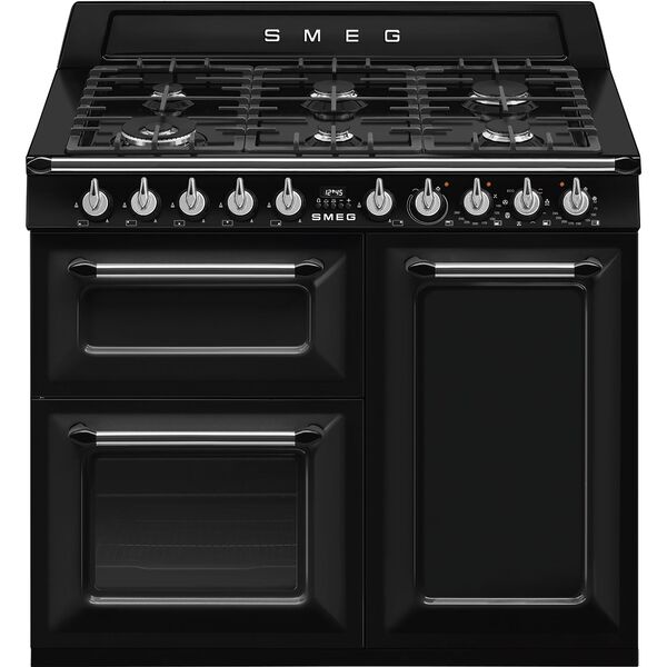 Smeg Piano de cuisson Gaz 100x60 cm TR103BL