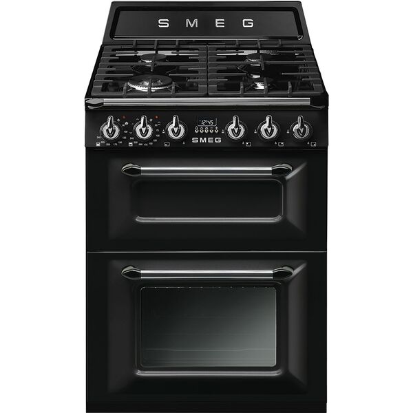 Smeg Piano de cuisson Gaz 60x60 cm TR62BL