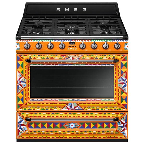 Smeg Piano de cuisson Gaz 90x60 cm TR90DGC9