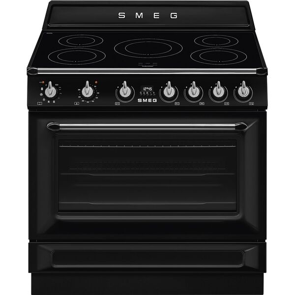 Smeg Piano de cuisson Induction 90x60 cm TR90IPBL