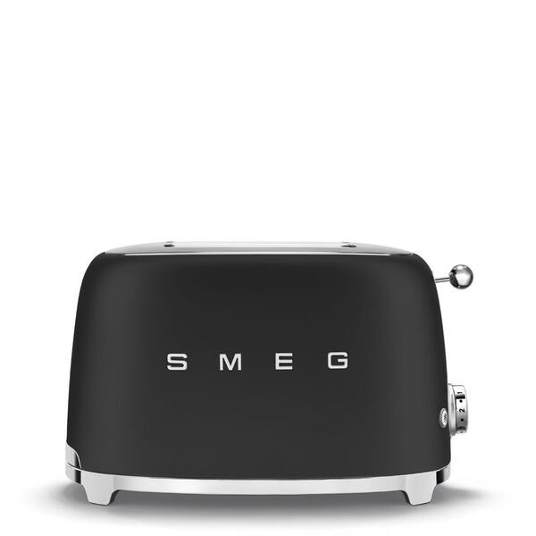 Smeg Grille-pain vintage 2 tranches Noir TSF01BLMEU