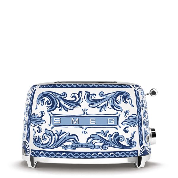 Smeg Grille-pain vintage Blu Mediterraneo TSF01DGBEU