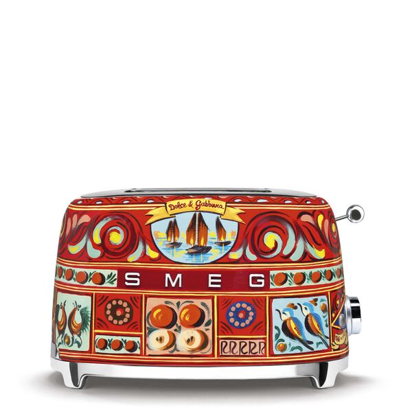 Smeg Grille-pain vintage Sicily is my love TSF01DGEU