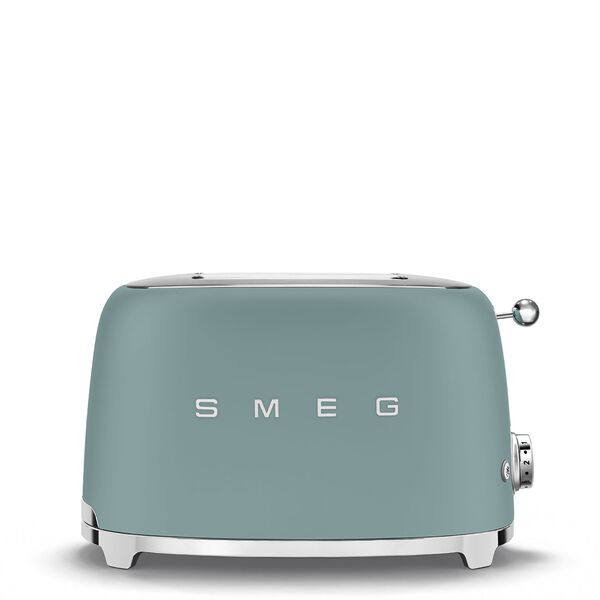 Smeg Grille-pain vintage 2 tranches Vert Émeraude TSF01EGMEU